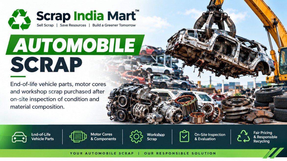 Automobile scrap junkyard — Scrap India Mart