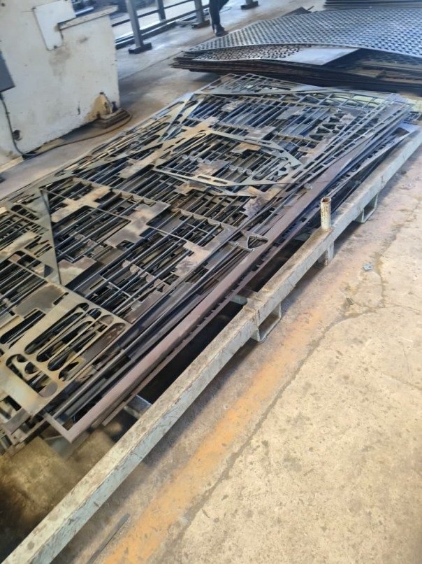 Structural steel scrap collected — Scrap India Mart Bangalore
