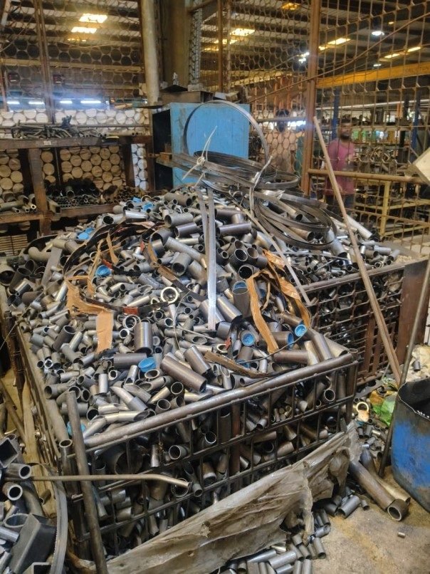 Fittings and pipe scrap from a client site — Scrap India Mart Bangalore