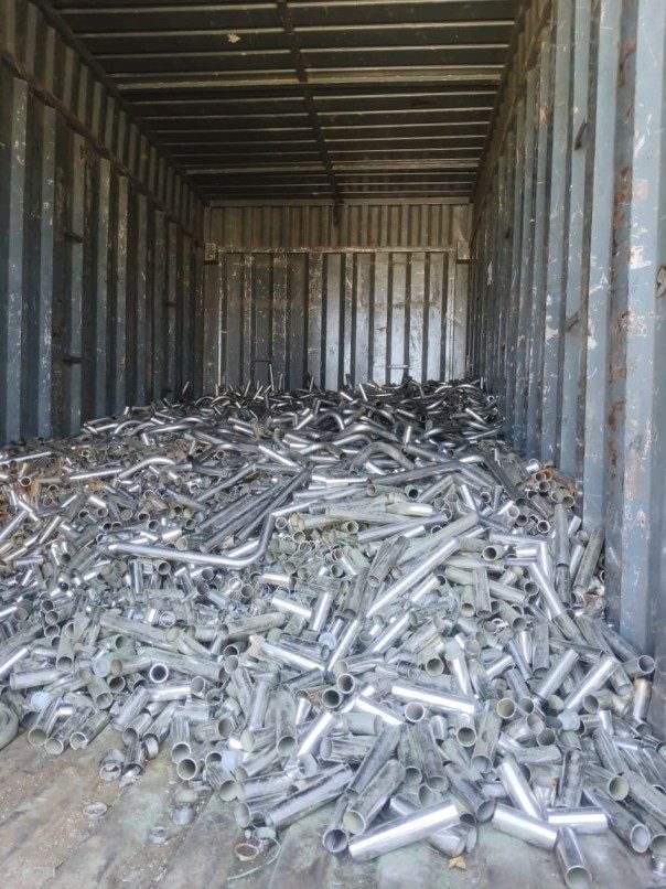 Scrap loaded for pickup — Scrap India Mart Bangalore